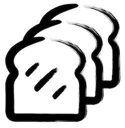 Icon of sliced bread